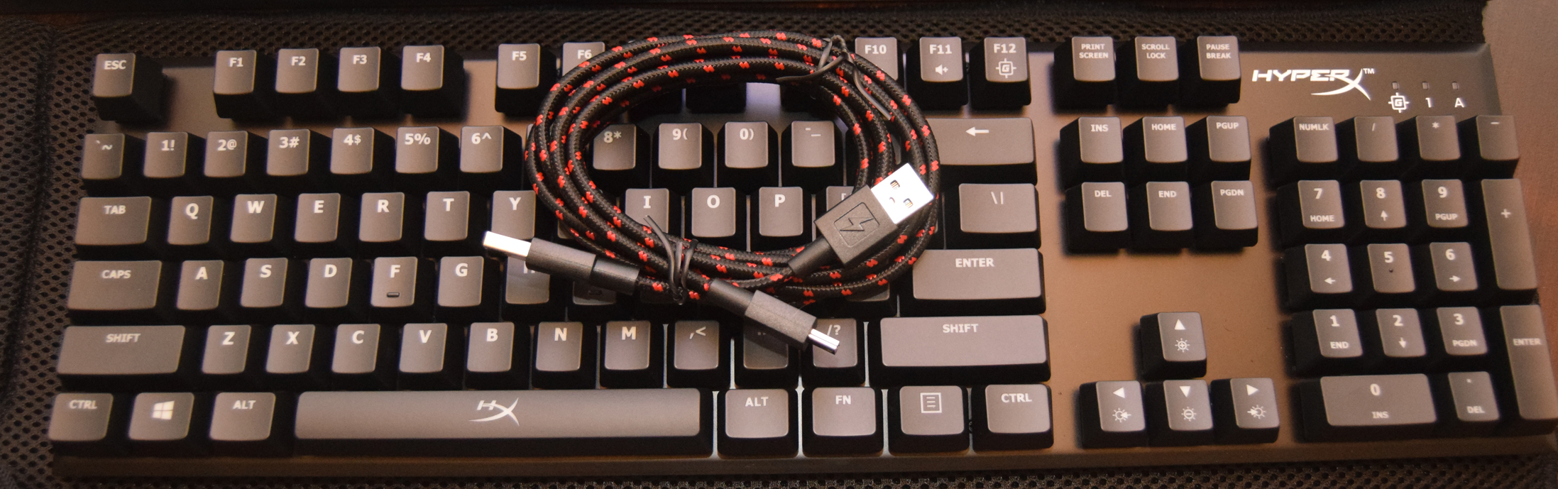 HyperX Alloy FPS Mechanical Gaming Keyboard review cable USB