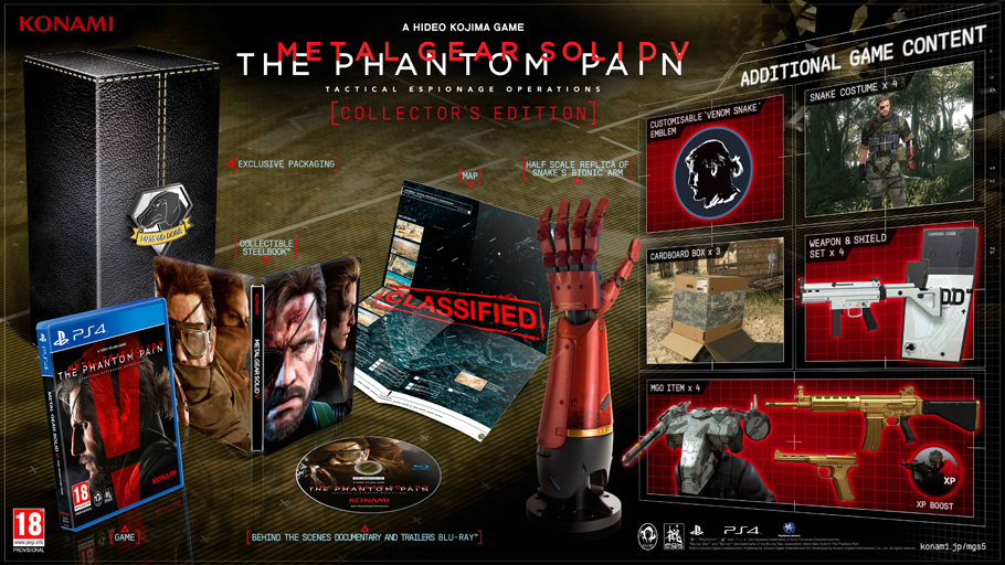 Metal Gear Solid V: The Phantom Pain Collector's Edition