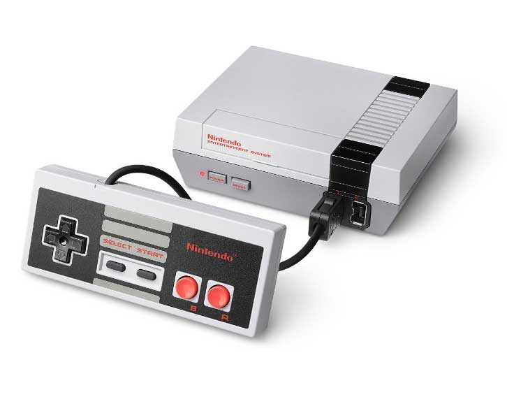NES Classic with Controller