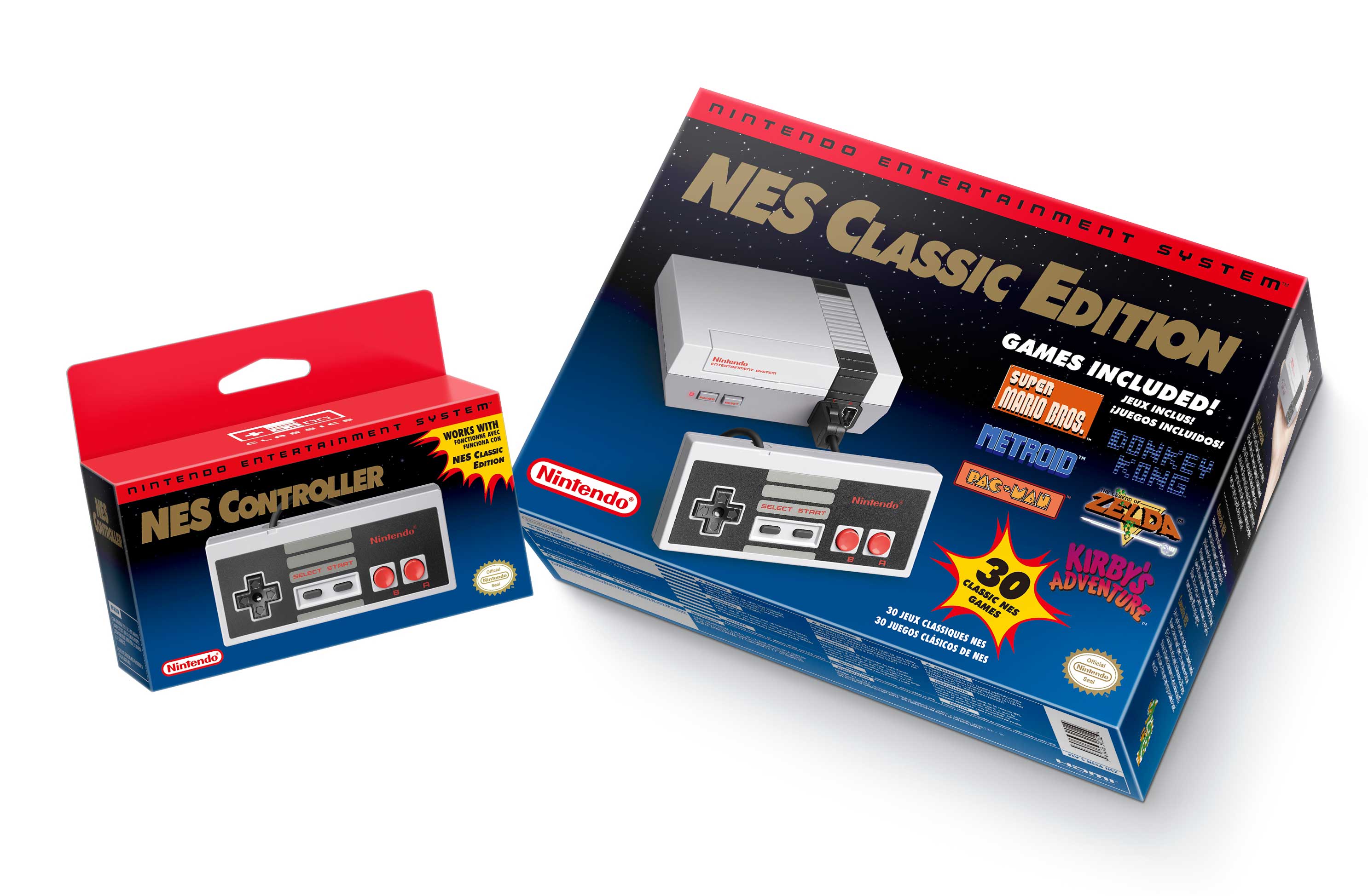NES Classic Controller Package