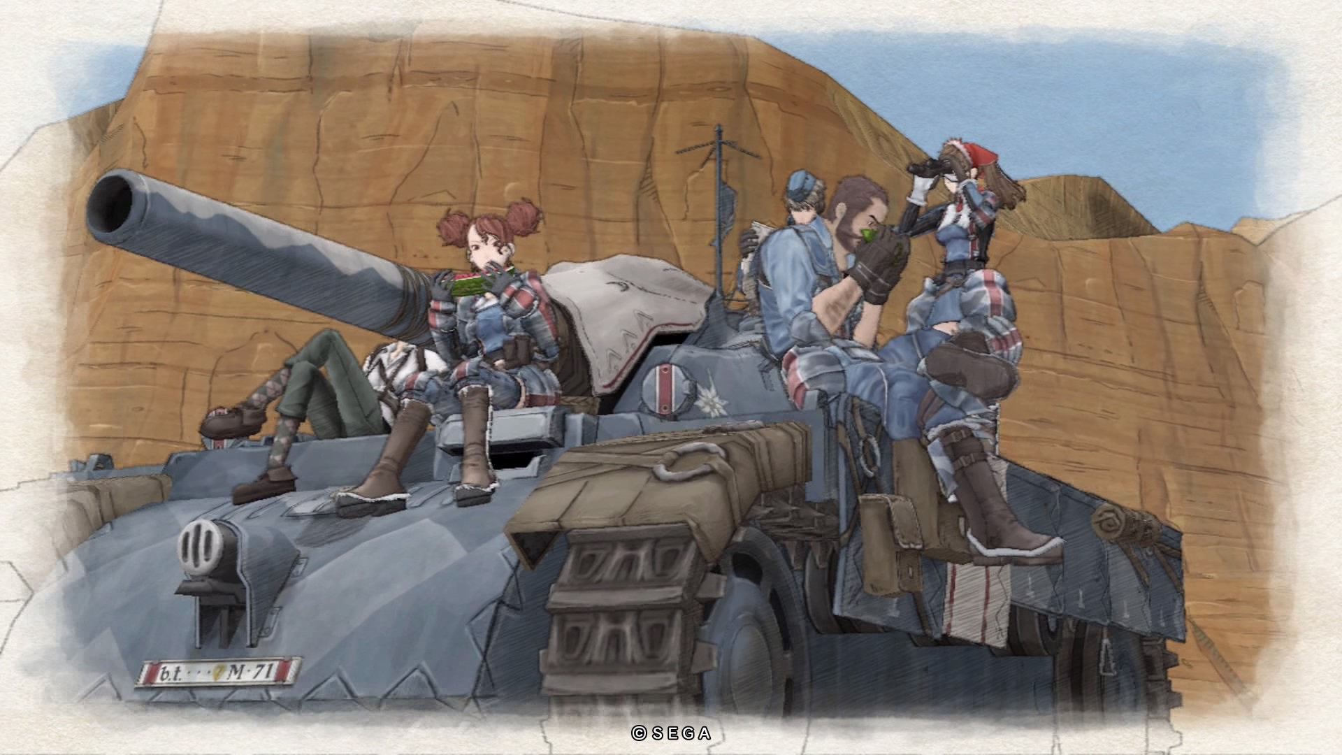 'Valkyria Chronicles Remastered' PS4 screenshot