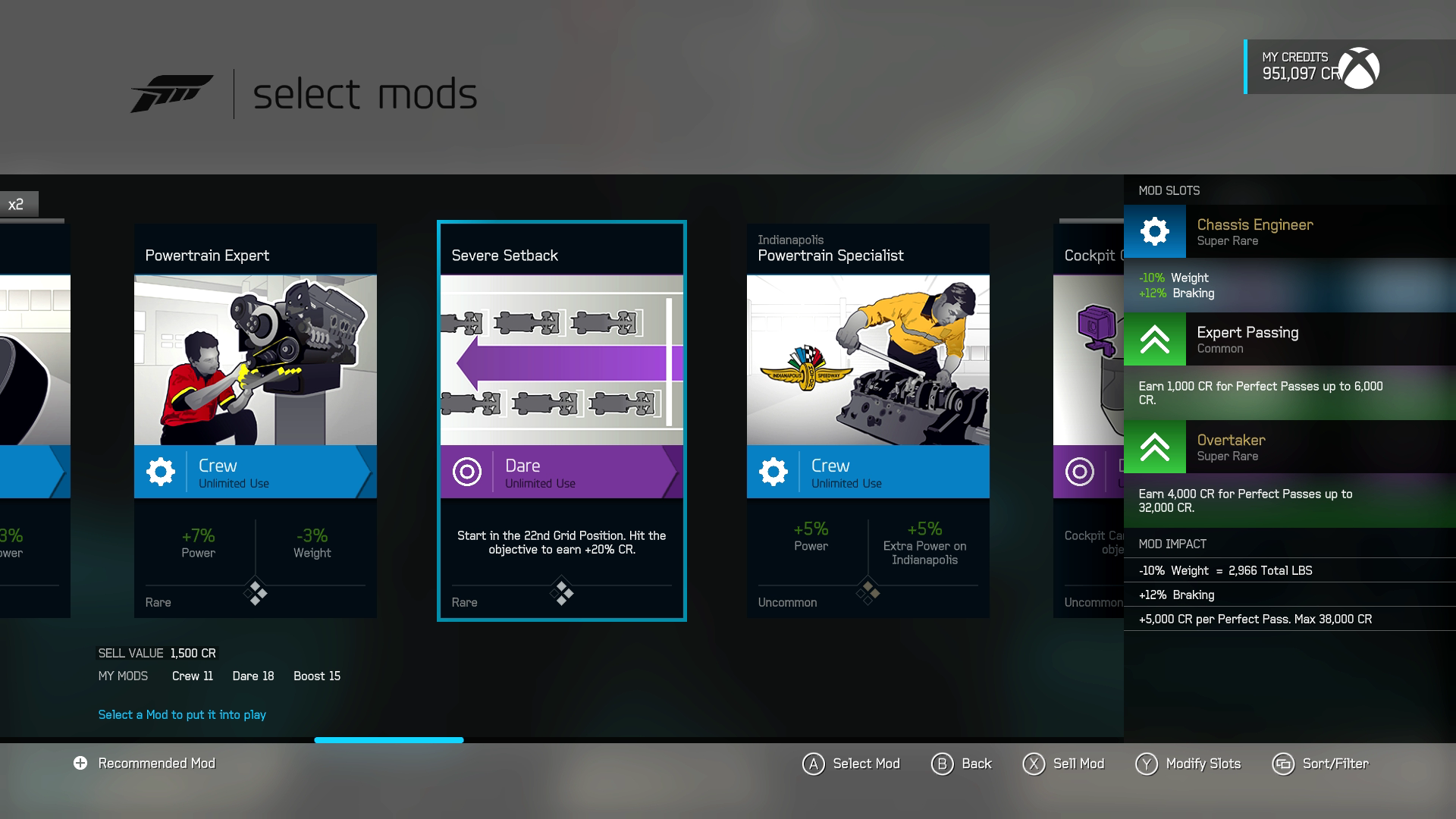 Forza 6 review screen mods
